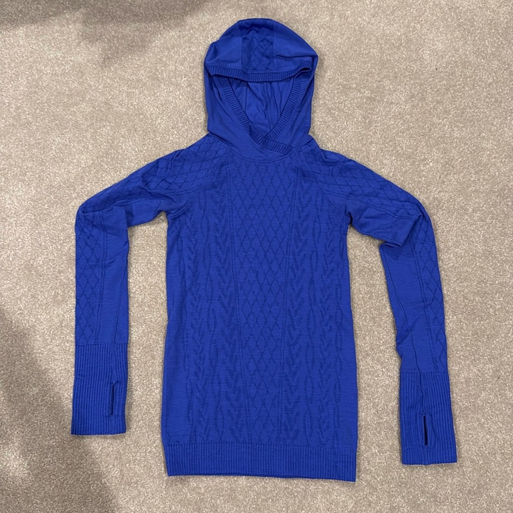 Lululemon Royal Blue Rest Less Hoodie